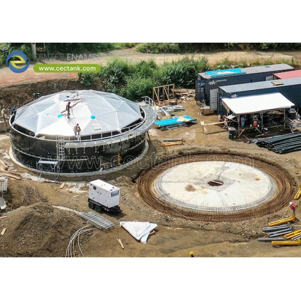 Buy Center Enamel can Provide Aluminum Dome Roofs for Iraq Crude Oil Storage Tanks at wholesale prices