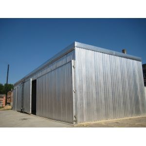 Quality Water Resistant Wood Drying System , Solar Wood Kiln Low Consumption for sale