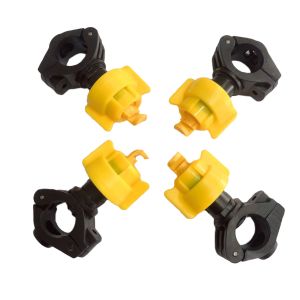 Customized 05556052 Plastic Spray Nozzle Black And Yellow