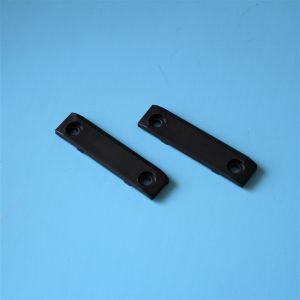 Babcock Stenter Finishing Machine Parts Black Carbon Fiber Sliding Pads Peek