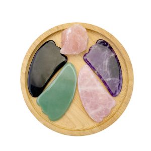 Jade Gua Sha Stone Cellulite Reduction Butterfly Gua Sha