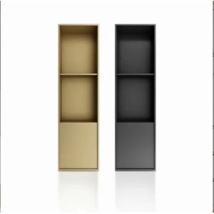 Modern Design Style 12" Recessed Shower Shelves with Gold Finish and LED Light