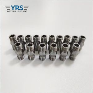 Tolerance 0.02mm Stainless Steel Turned Components Antiwear Oil Pipe Joint
