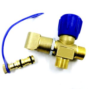 CNG Manual Filling Valve Car Gas Valve For Autogas Conversion Kit