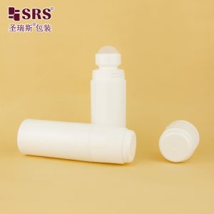 RPPDF-90ML Unqiue Design Plastic PP PCR Empty Roll On Deodorant Gel With Single
