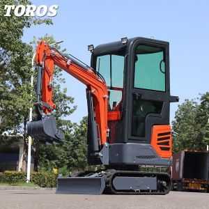 Powerful 1.2 Tonne Mini Crawler Excavator With CE EPA EURO 5 Certification