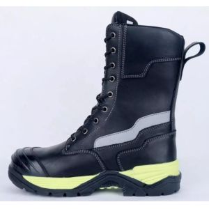 Buy cheap Anti Smash Industrial Work Boots Euro37# - 48# Kevlar Firefighter Steel Toe from wholesalers