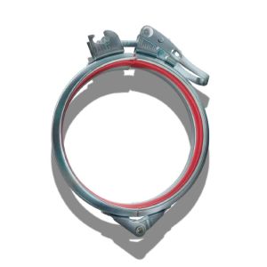 China Stainless Steel 304 Quick Release Pipe Clamp with 1.0mm/1.2mm Thickness and 28mm Width for HVAC Systems on sale