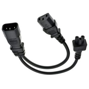 PDU Y Splitter C14 To C13 C5 And Type C Socket Power Adapter cable customized