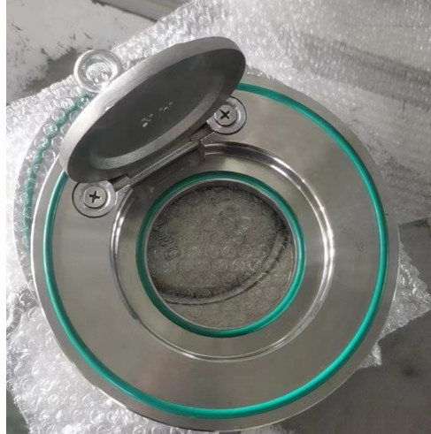 Buy Corrosion Resistant Check Valve Stainless Steel Single Plate Disc EPDM Viton Seat at wholesale prices