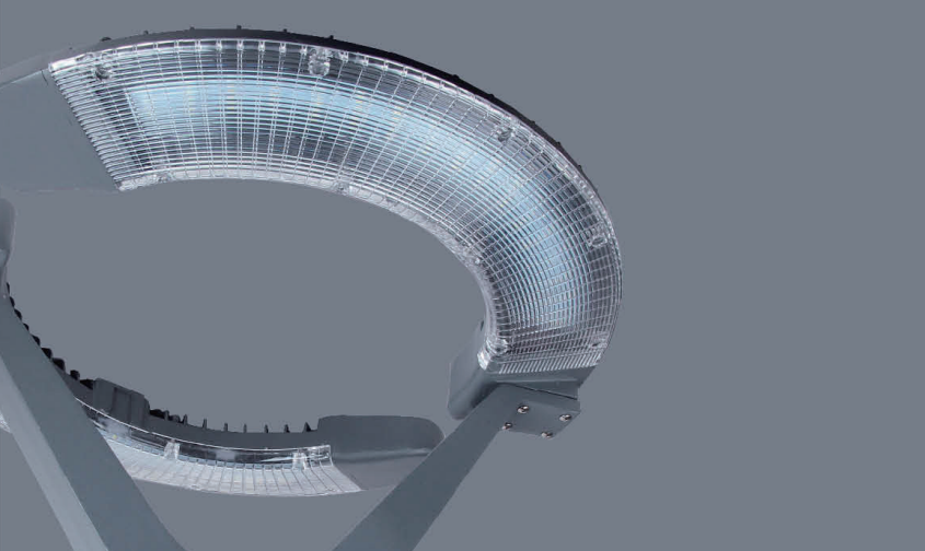 Die-cast Aluminium LED Urban Lighting Fixtures 60W Urban Lamp AG-UB011 Material DLC Approved in Parks,Squares