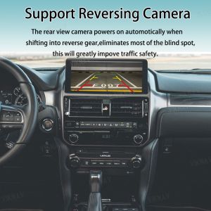 Viknav Linux System For Lexus GX 2009-2023 Wireless Apple CarPlay Android Auto