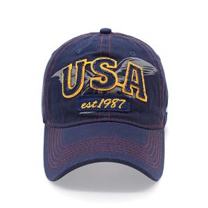 China Customize Six Panels Embroidered Baseball Caps 54Cm For Kids on sale
