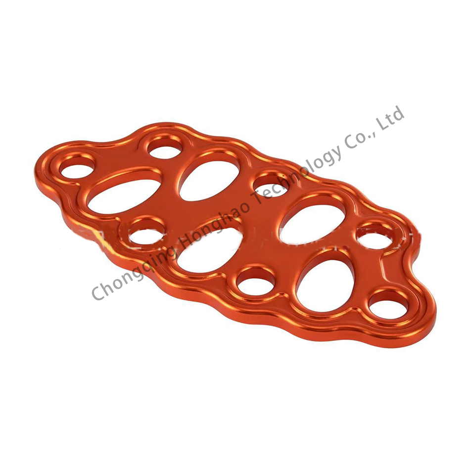 Hardware Splitter for Load Bearing Multi Hole Rope Distribution Plate Aluminium Alloy