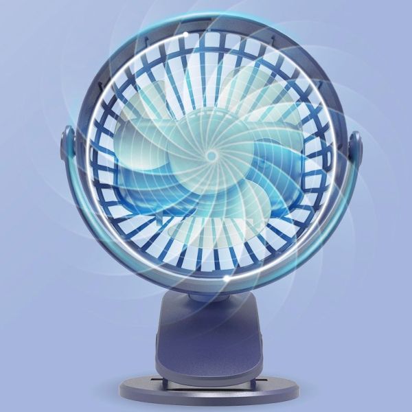 Buy Pedestal Usb Rechargeable Clip On Fan Powerful airflow Cooling at wholesale prices