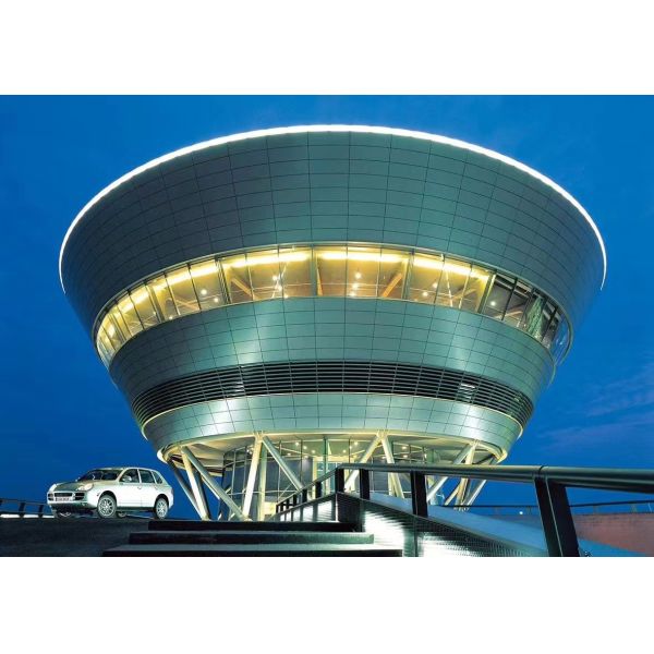 Excellent Thermal Insulation Modern Aluminum Alloy Curtain Wall With Customizabl