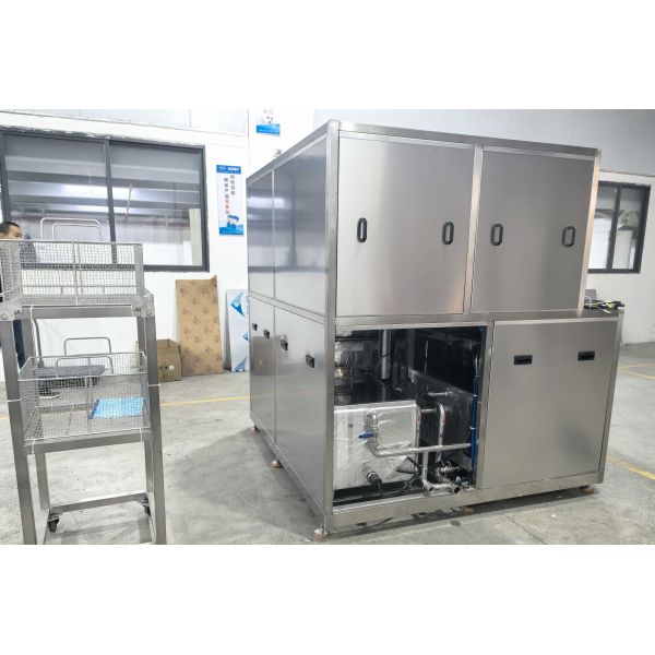 Buy Medical Device Single-tank Automatic Lifting Cleaner - 28KHz Ultrasonic + Spray Rinsing + Hot Air Drying System at wholesale prices