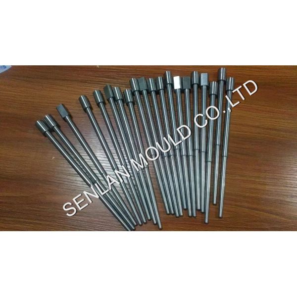 Buy L265mm Hole Die Casting Mold Parts , Straight Step Cooling Core Pins Custom Processing at wholesale prices