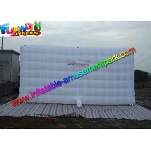 Customized Indoor Inflatable Fitness Party Tent , White Inflatable Cube Marquee