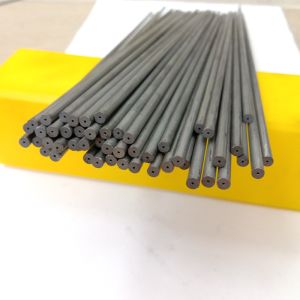 Round HRA92.5 Long Lifetime Tungsten Carbide Rod Blanks Solid Tungsten Pipe