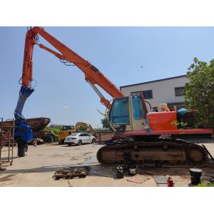 12M Max Pile Length Solar Pile Driver With 1900 Kg Hammer Weight