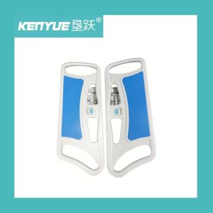 China Hospital accessories Blue PP material with angle display guardrail on sale