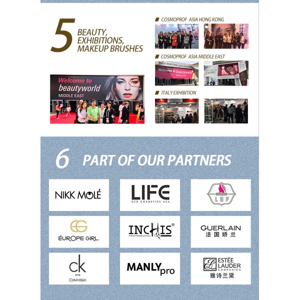 TOUCH UP 25 Professional Blade Eyeliner Brush Custom Logo Synthetic Hair With Logo High Durability