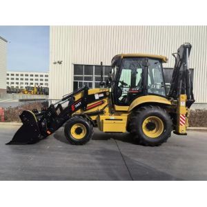Quality 8200kg 388T Industrial Diesel Backhoe Loader With Advanced Hydraulics for sale
