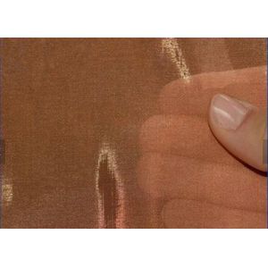 Red Gasket Copper Wire Mesh , Faraday Cage Shielding Plain Weave Mesh