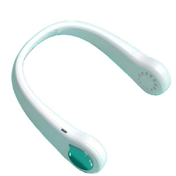 Buy Leafless Hands Free Neck Fan 1800MAh Personal Neck Air Conditioner at wholesale prices