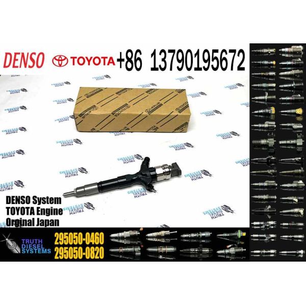Common Rail Injector 23670-30400 diesel Fuel Injector 295050-0460 for toyota