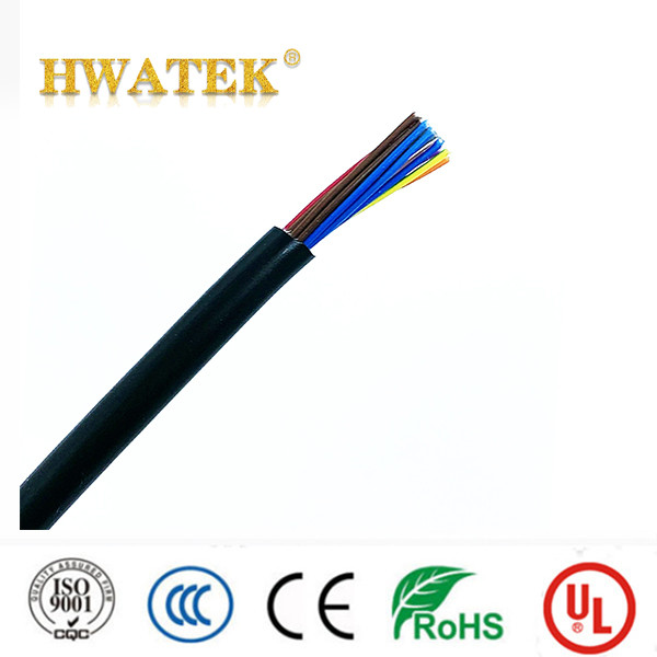 Buy 150V Electrical Flexible Cable UL2576 2C X 22AWG ( 7/0.254T ) copper stranded PVC jacket cable at wholesale prices
