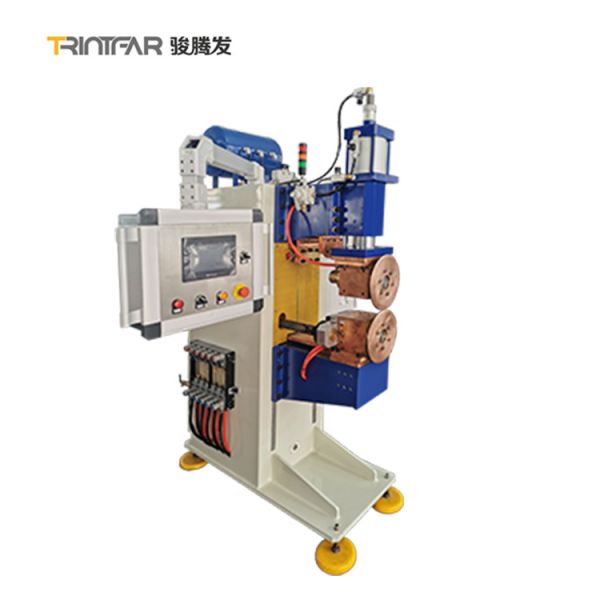 Stainless Steel Automatic Pneumatic Muffler Seam Welding Machine Capacitor
