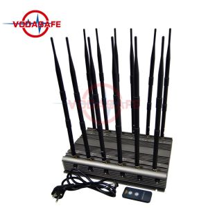 12 - Way Cell Phone Signal Blocker Sweep Jamming Type With 6 - 8W / Band Output