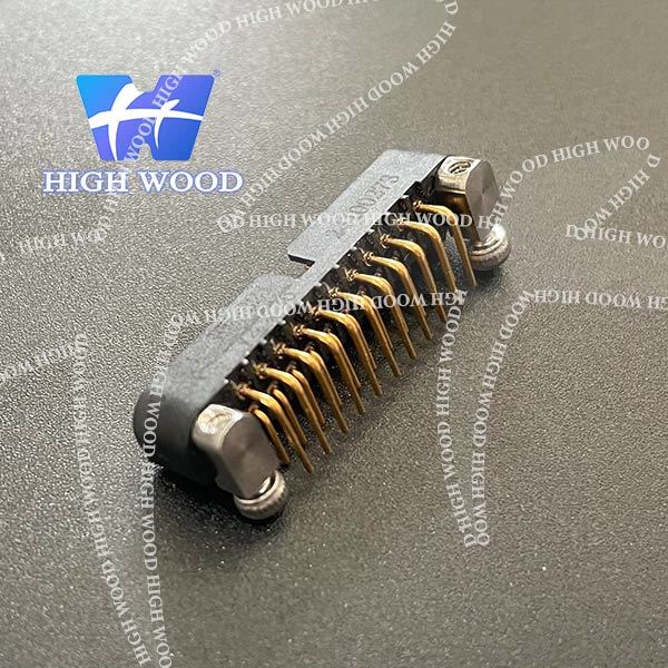 HW-CMM Connectors, HW-221V22F26, Micro D Connector.
