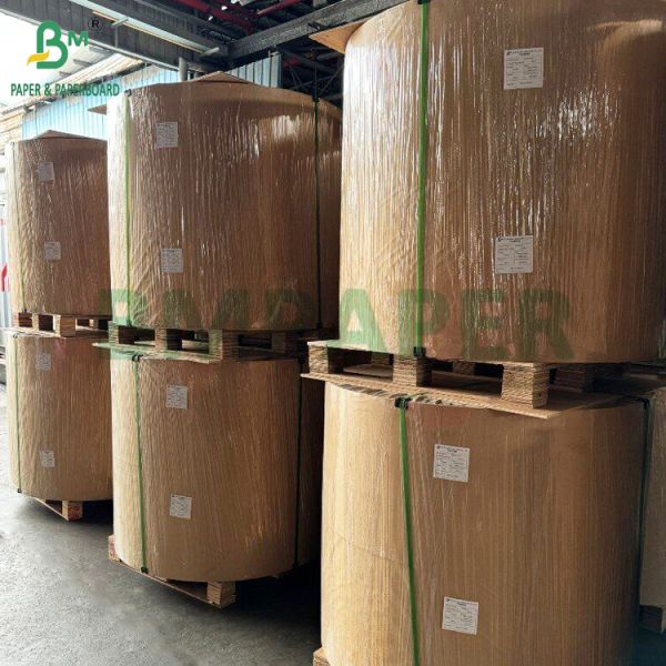 70gsm 80gsm White Kraft Paper For Carrier Bags Outstanding Strength 800 x 1000mm