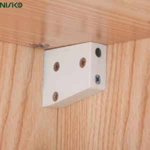 Anti Slip Kitchen Cabinet Hanging Bracket Adjustable 80kg Loading Capacity