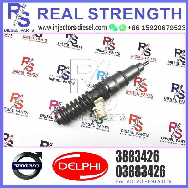 3801144 Diesel Fuel Injector BEBE5H00001 3883426 for V-O-L-V Penta D16 Engine