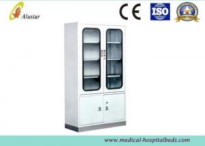 Quality 3 Shelves Metal Medical Cabinet Hospital Equipment Instrument ALS - CA003 for sale
