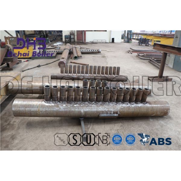 Buy Under Pressure Boiler Manifold Headers High Precision Fabricating Carefully Welded at wholesale prices