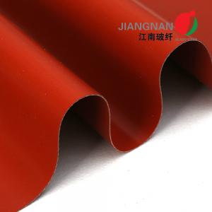 Quality Superior Quality Red Fabric Fiberglass Coated Silicone For Welding Protection for sale