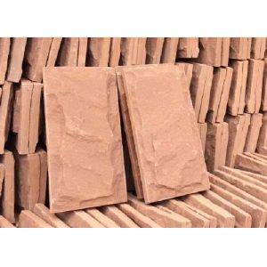 Yellow red Natural Sandstone Paving mushroom slab tile