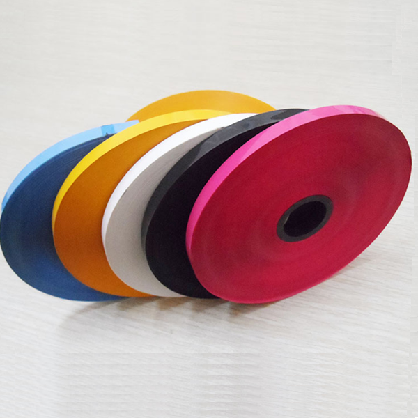 8*1000 9*1000, 10*1000 hot stamping machine thermal transfer cable ribbon PP / PE tube white foil ribbon