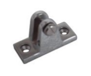 China Boat / Marine Stainless Steel Bimini Angled Base Deck Hinge on sale