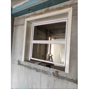 Grow City Apartment Folding Window Connecting to Vertical Hydroponic Garden