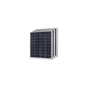 High Efficiency 50 Watt Polycrystalline Solar Panel Anodized Aluminum Alloy