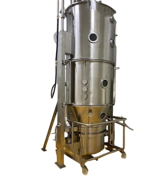 Buy Food Fluidized Bed Granulation Process And Drying Machine Fluid Bed Dryer Processor at wholesale prices