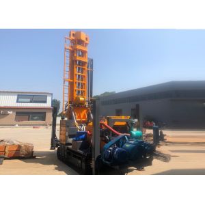 Crawler Chassis Gas 300m Pneumatic Borewell Machine