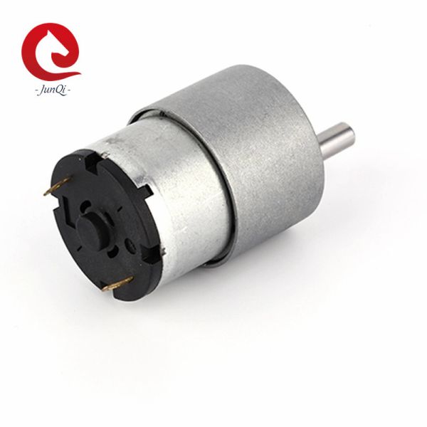 Buy JQM-37RS520 12V Micro Reduction Motor Eccentric Shaft With 37mm Spur Gearbox For Office Equipment at wholesale prices