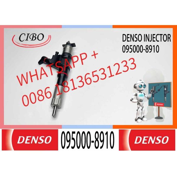 Common Rail Injector 095000-8910 095000-6700 095000-6701 R61540080017A for HOWO SINO TRUCK for Denso